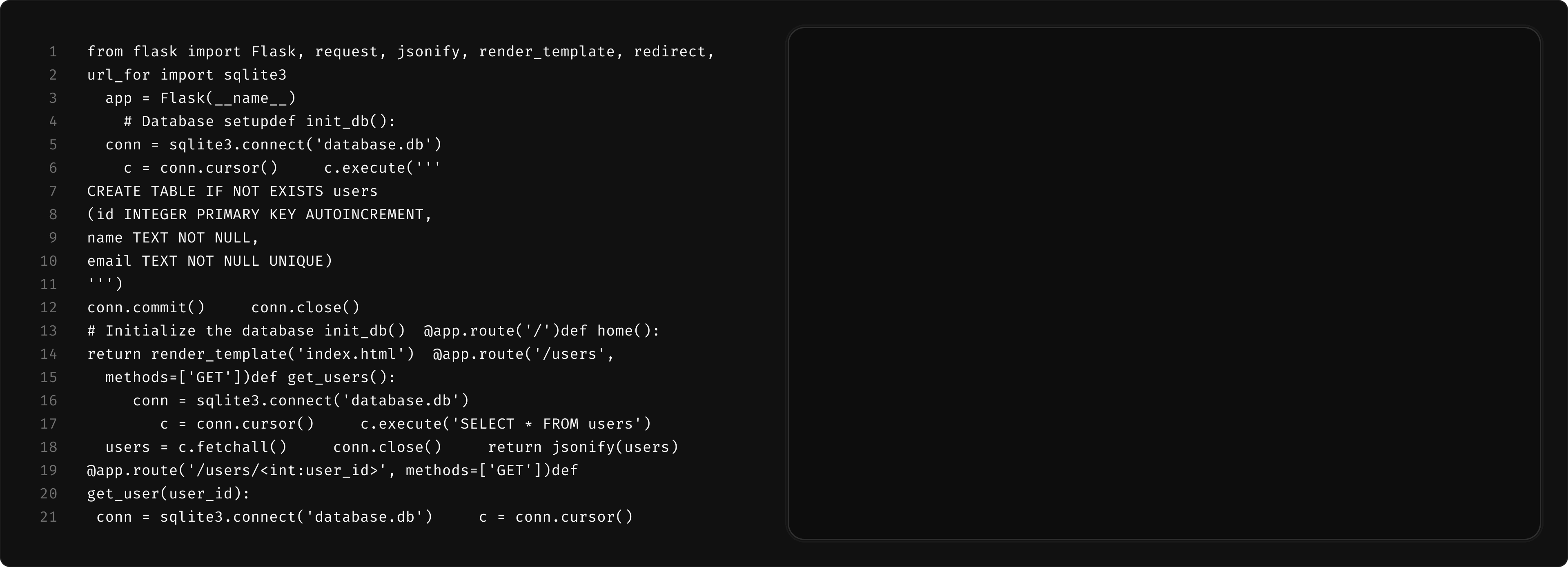 build static